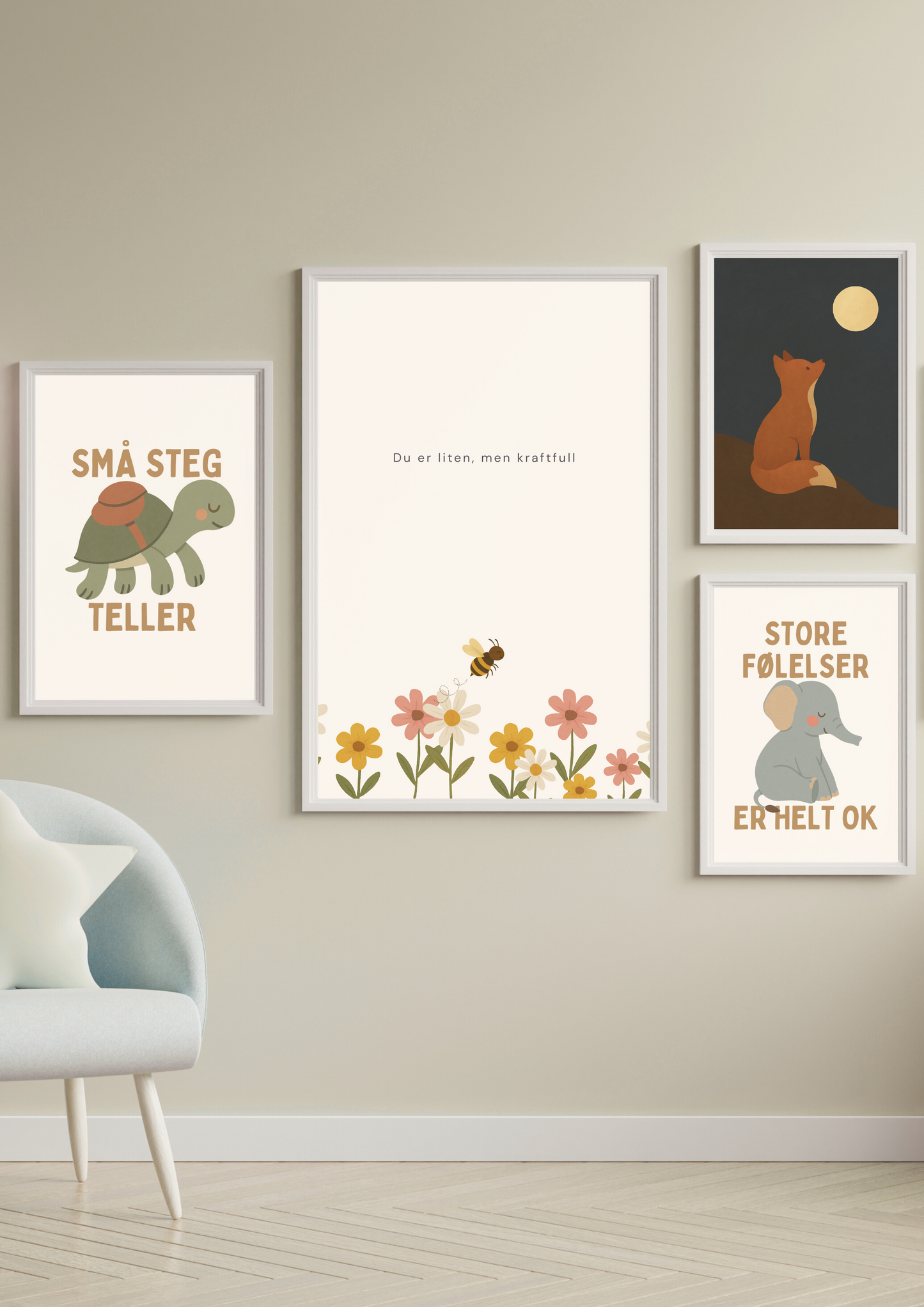 Du er liten, men kraftfull - Plakat