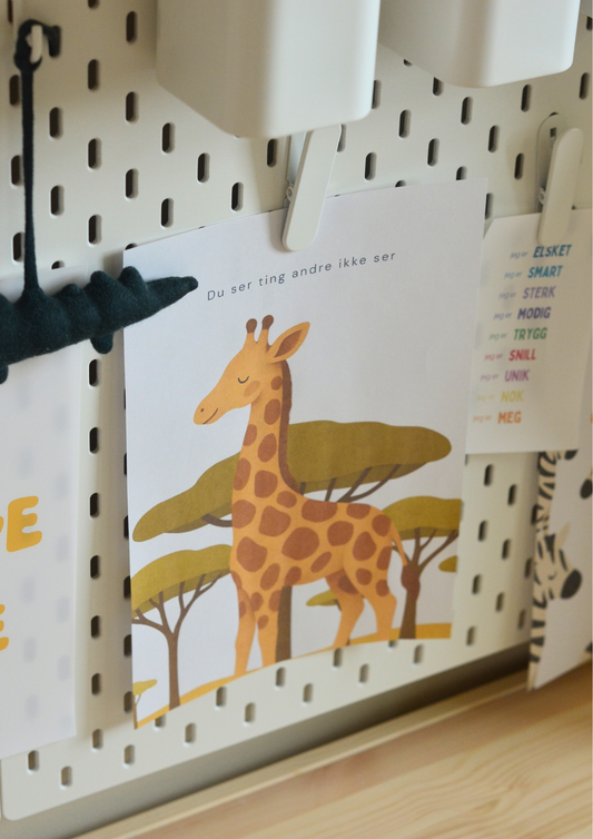 Du ser ting andre ikke ser - Print ut selv