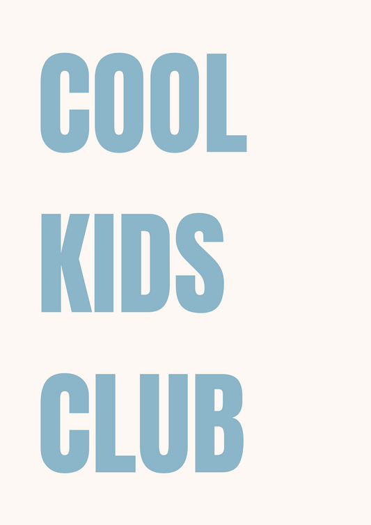 Cool Kids Club – Blå - PDF
