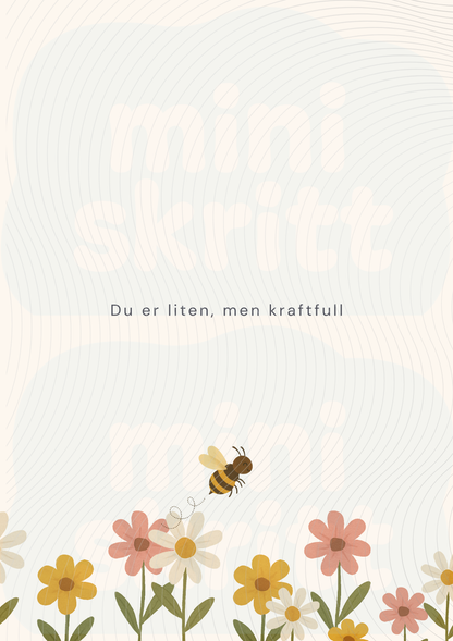 Du er liten, men kraftfull - Print ut selv