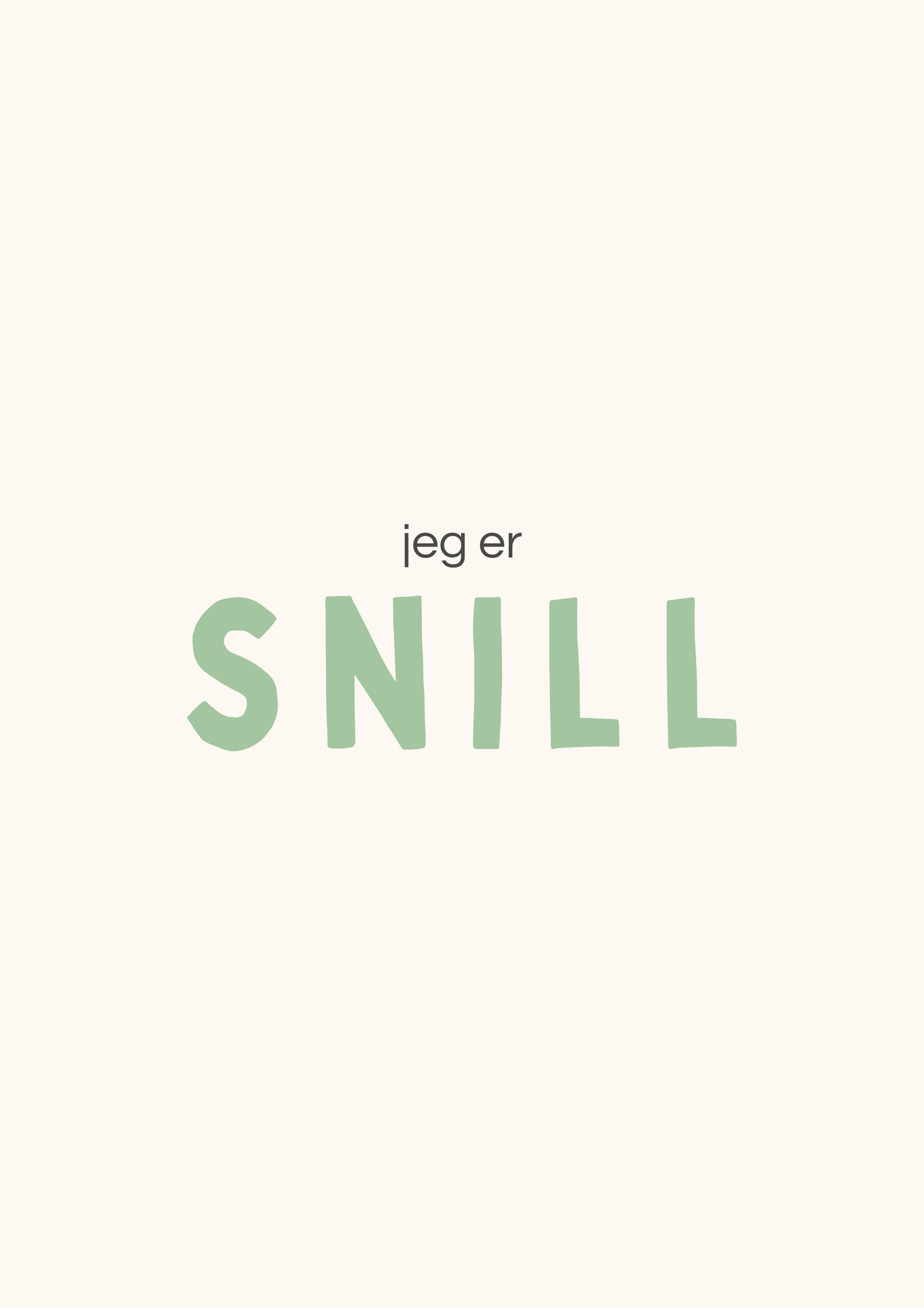 “Jeg er…” - 11 positive affirmasjoner - Print ut selv