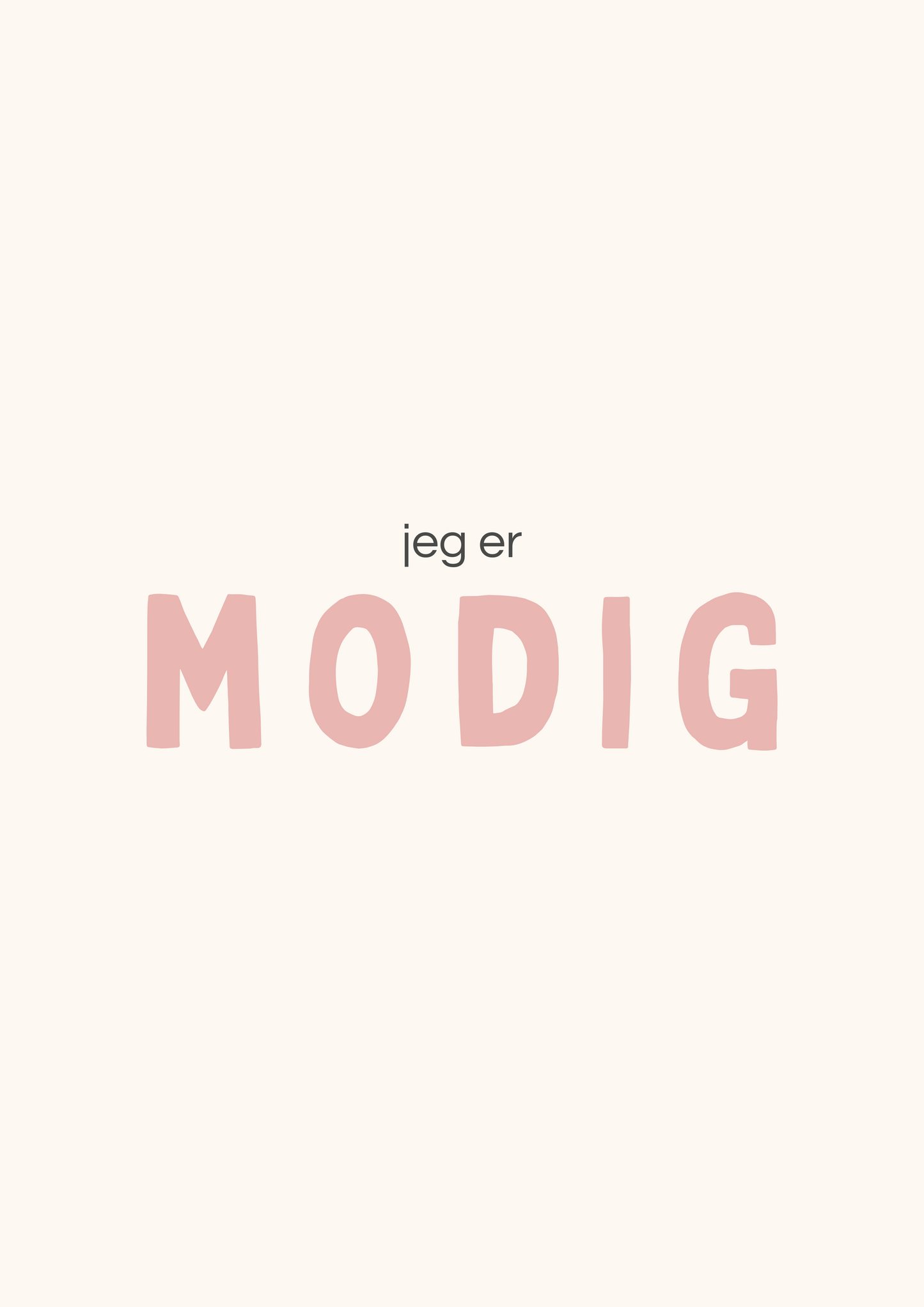 “Jeg er…” - 11 positive affirmasjoner - Print ut selv
