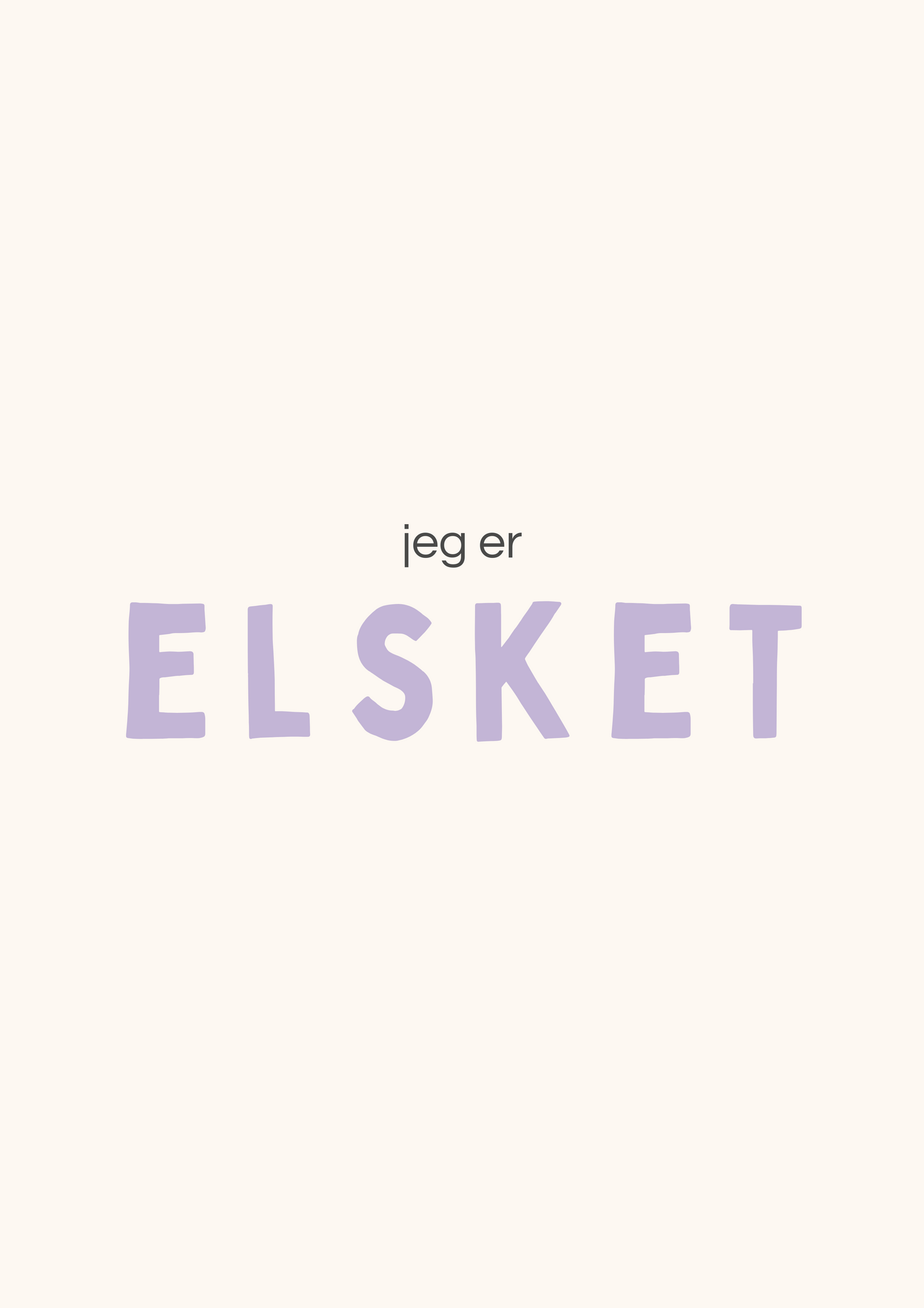 “Jeg er…” - 11 positive affirmasjoner - Print ut selv