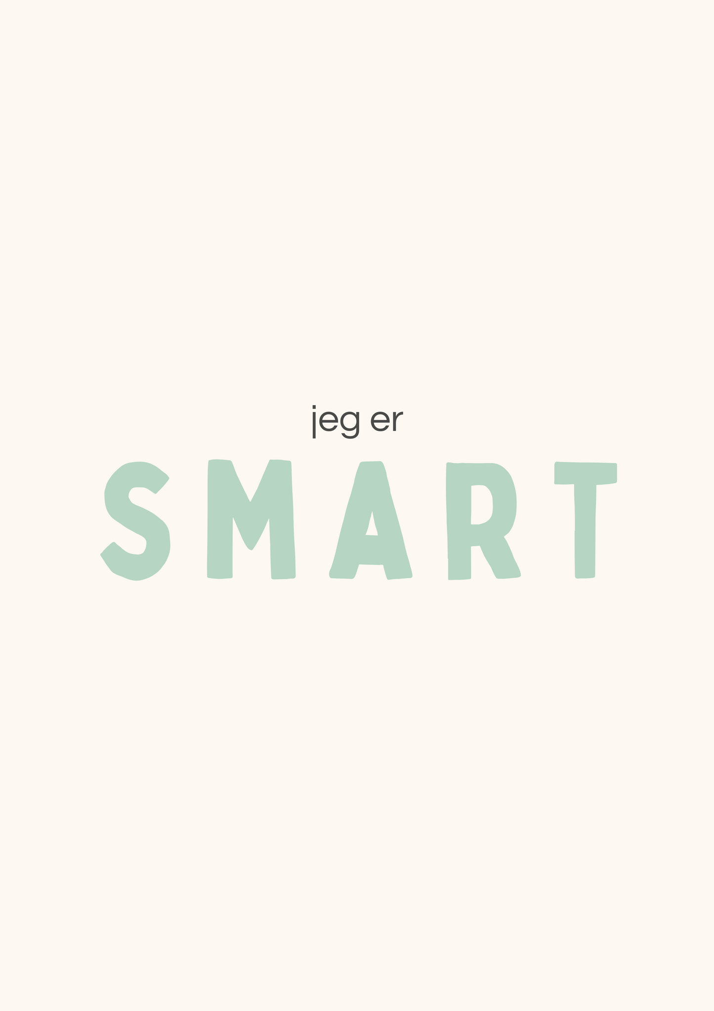 “Jeg er…” - 11 positive affirmasjoner - Print ut selv
