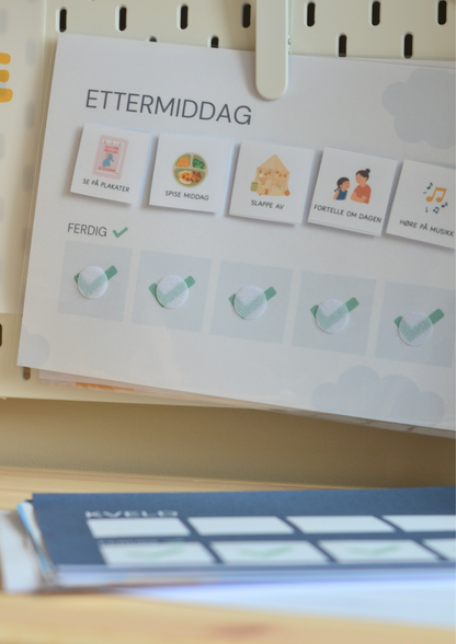 Læring, rutiner og hverdag - Tilbudspakke - Print ut selv