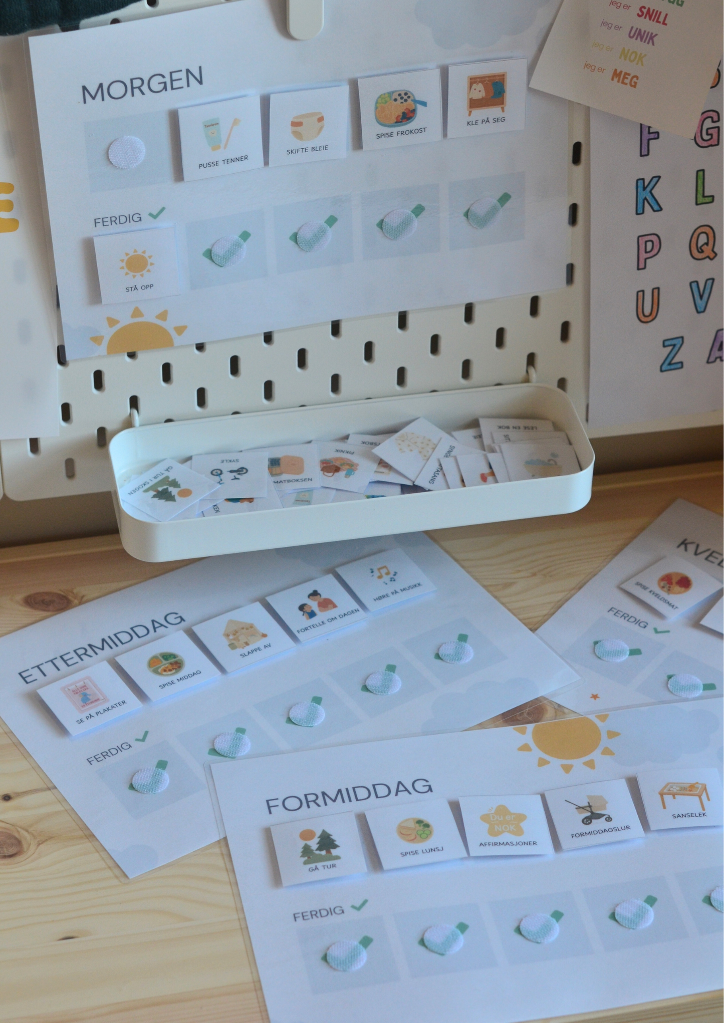 Læring, rutiner og hverdag - Tilbudspakke - Print ut selv