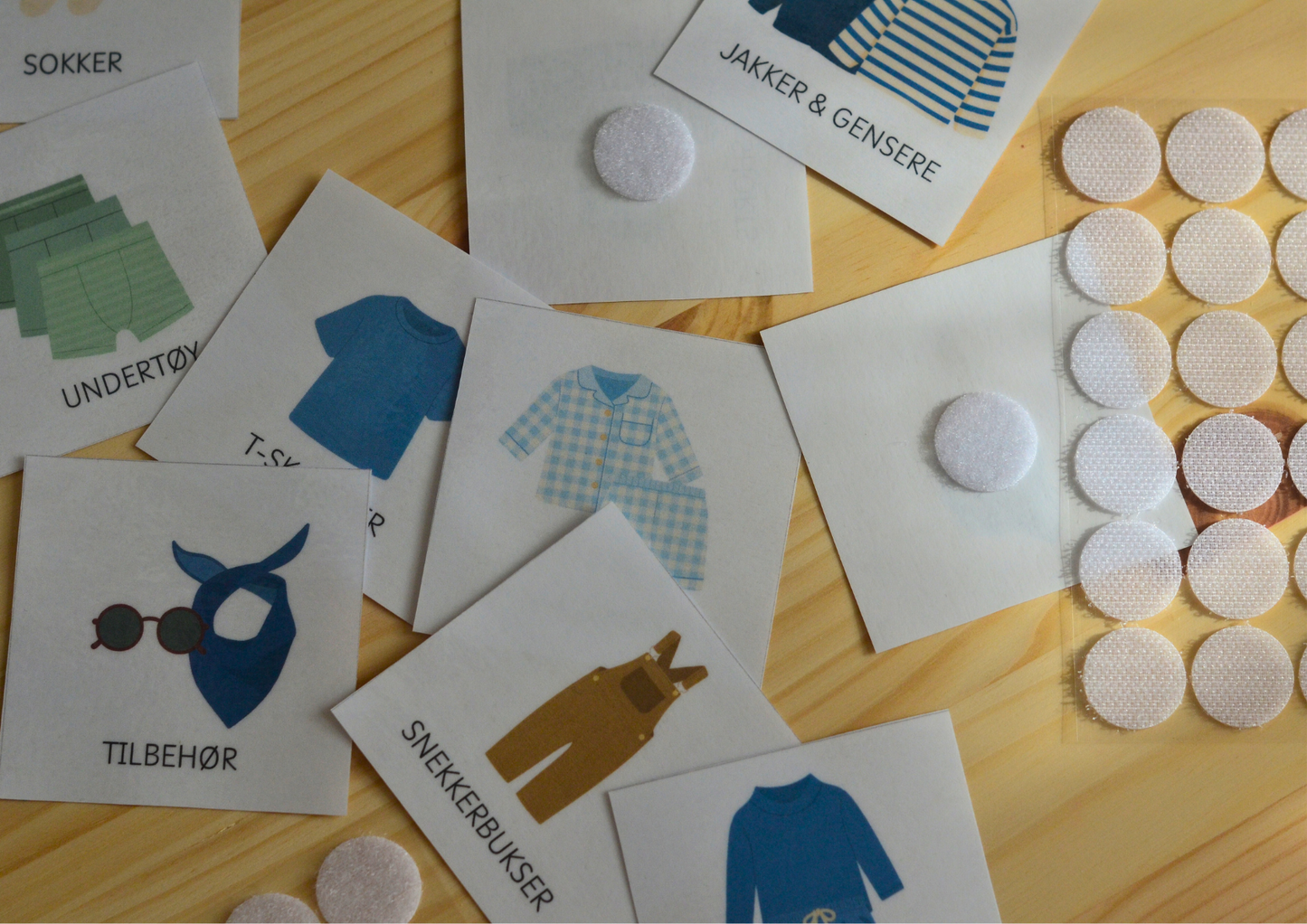 Organiser klesskapet - Gutt - Print ut selv