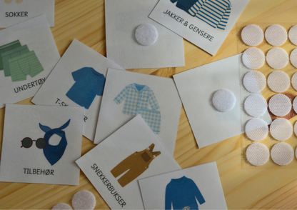 Organiser klesskapet - Gutt - Print ut selv