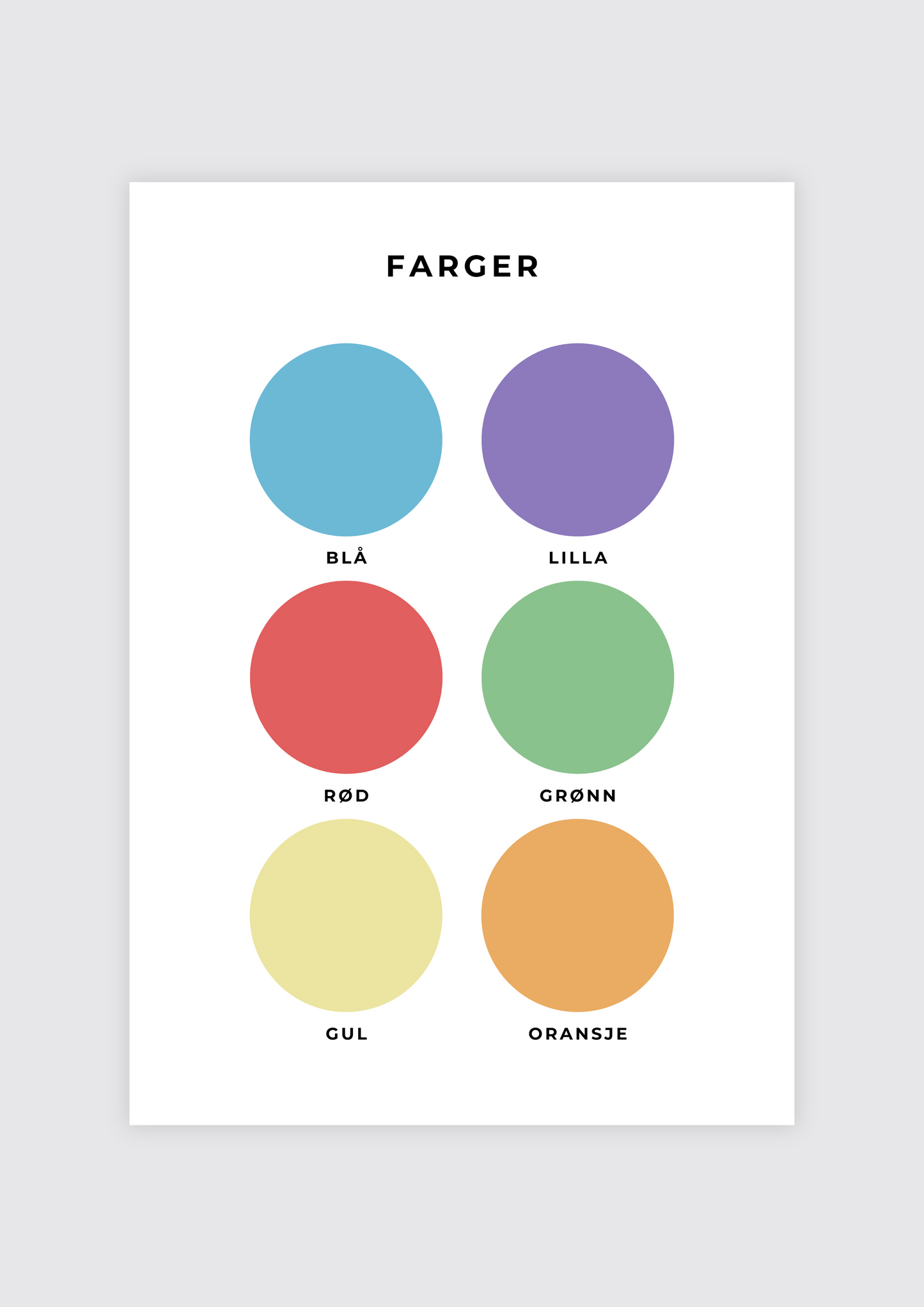 Sirkler i farger