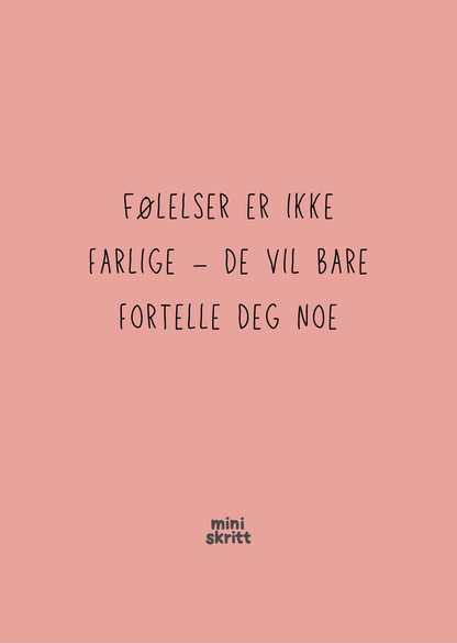 Samtalekort - Følelser – 40 kort - Print ut selv