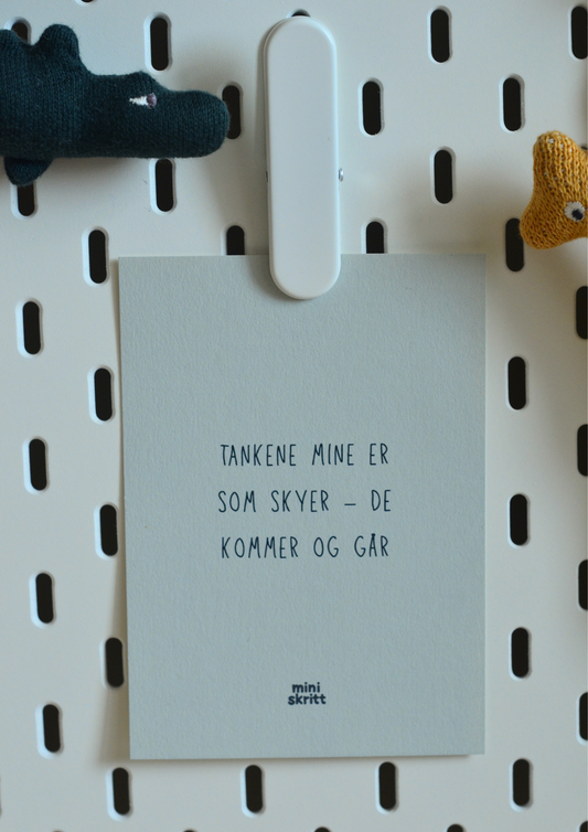 Samtalekort - Mindfulness & ro - 20 kort - Print ut selv