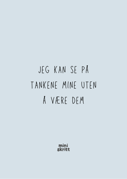 Samtalekort - Mindfulness & ro - 20 kort - Print ut selv