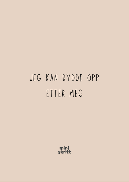 Samtalekort - Rutiner & hverdagsvaner - 20 kort - Print ut selv