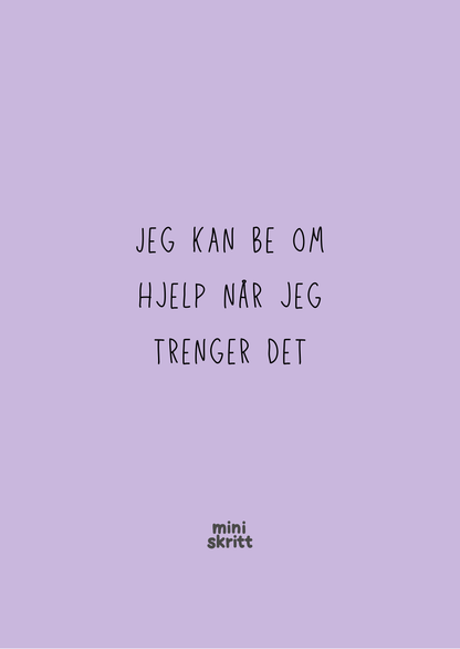 Samtalekort - Selvbilde & mestring - 20 kort - Print ut selv