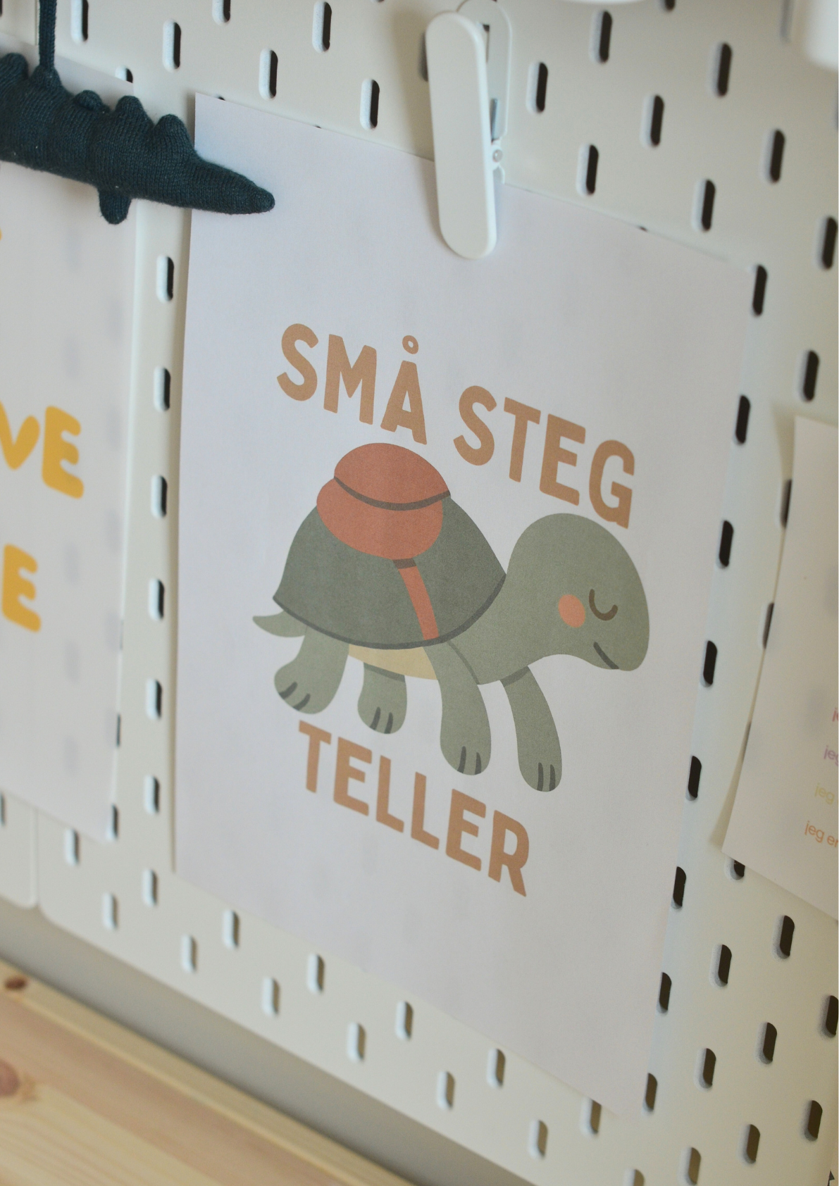 Små steg teller - Print ut selv