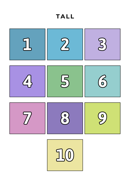 Tall 1-10 - Print ut selv