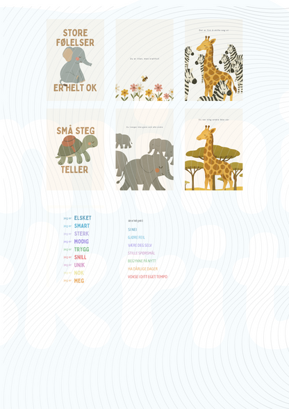 Trygghet & Følelser - Tilbudspakke - Print ut selv