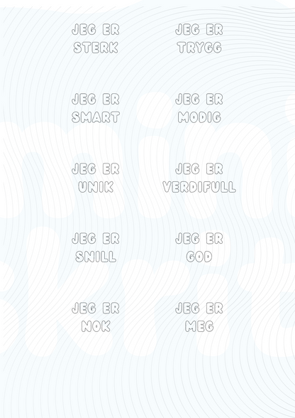 Trygghet & Følelser - Tilbudspakke - Print ut selv