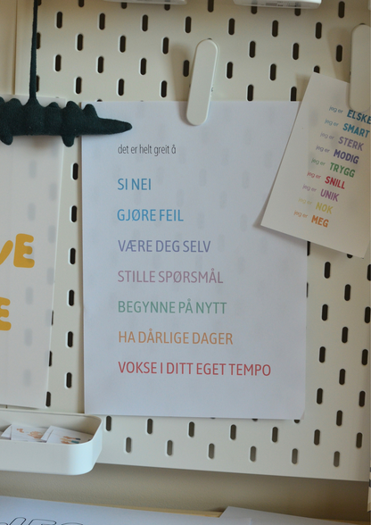 Trygghet & Følelser - Tilbudspakke - Print ut selv