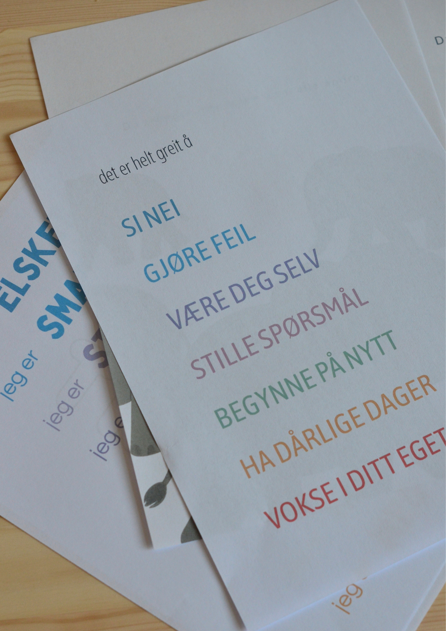 Trygghet & Følelser - Tilbudspakke - Print ut selv