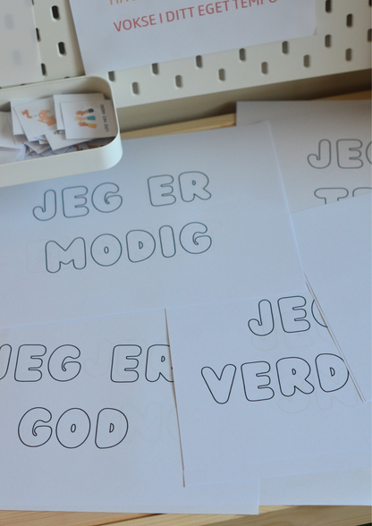 Trygghet & Følelser - Tilbudspakke - Print ut selv